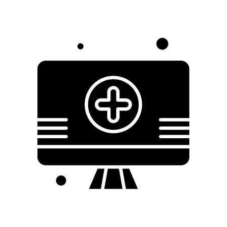 vector lcd Iconのイラスト素材