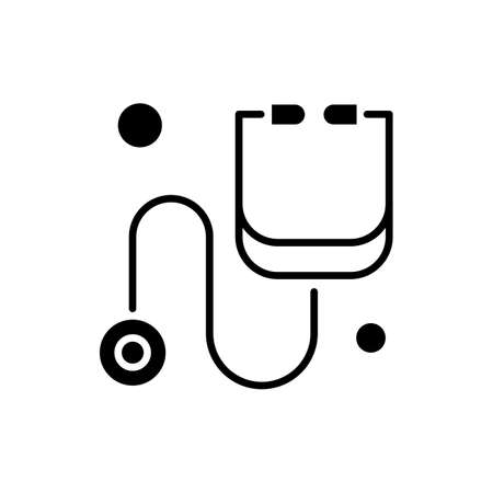 vector stethoscope Iconのイラスト素材