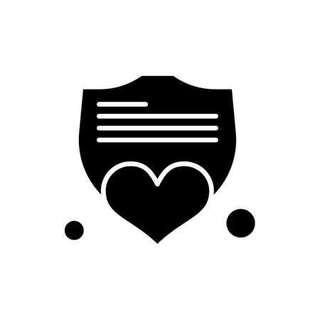 vector shield Iconのイラスト素材