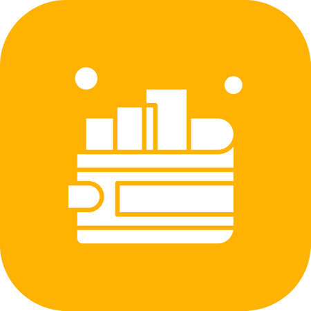 vector wallet Iconのイラスト素材