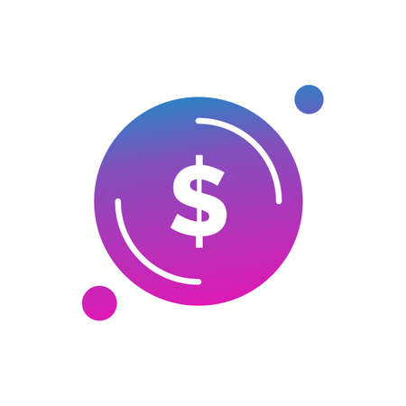 vector dollar Iconのイラスト素材