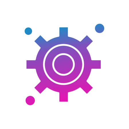 vector setting Iconのイラスト素材