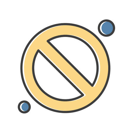 vector block Iconのイラスト素材