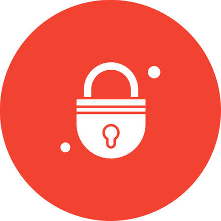 vector lock Iconのイラスト素材