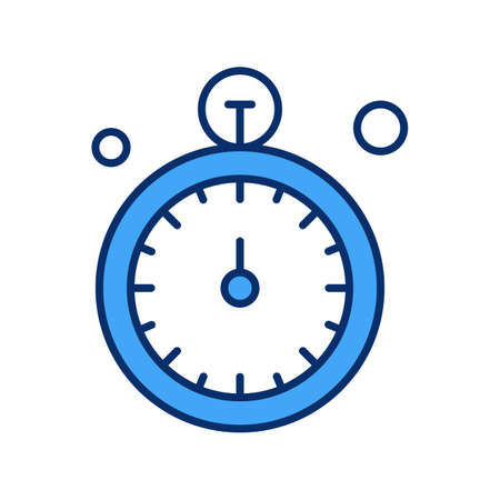 vector stop watch Iconのイラスト素材