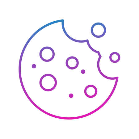 vector Biscuit Iconのイラスト素材