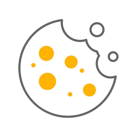 vector Biscuit Iconのイラスト素材