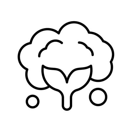 vector Broccoli Iconのイラスト素材