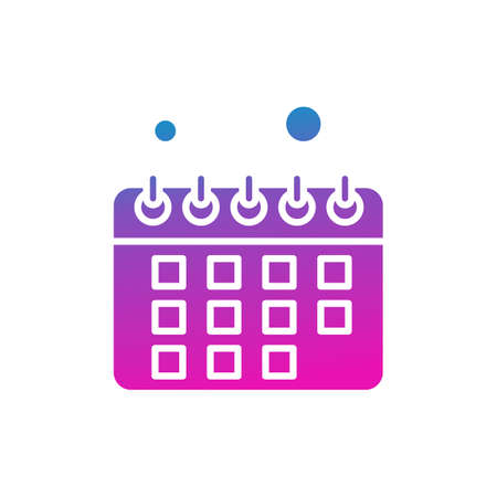 vector Calendar Iconのイラスト素材