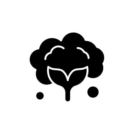 vector Broccoli Iconのイラスト素材