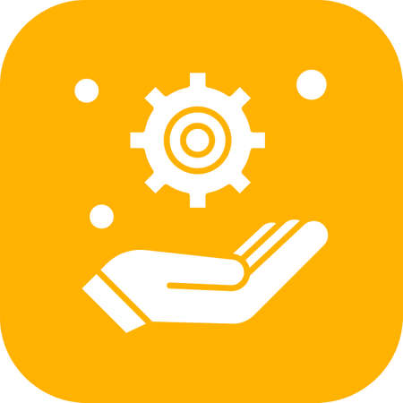 vector hand Iconのイラスト素材