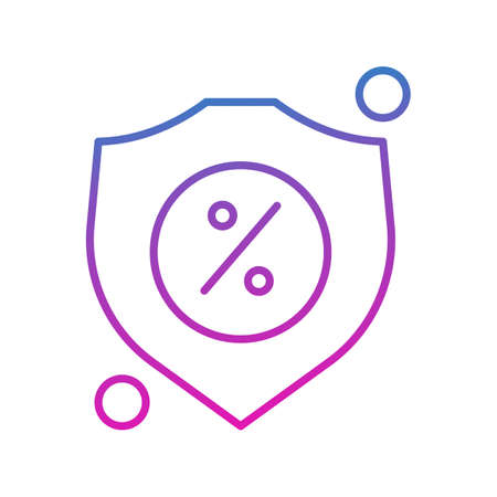 vector shield Iconのイラスト素材