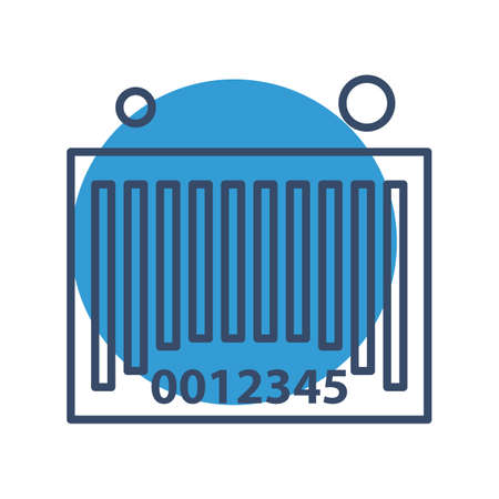 vector Barcode Iconのイラスト素材