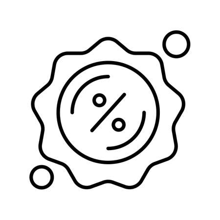 vector discount Iconのイラスト素材