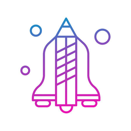 vector rocket Iconのイラスト素材