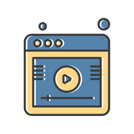 vector website Iconのイラスト素材