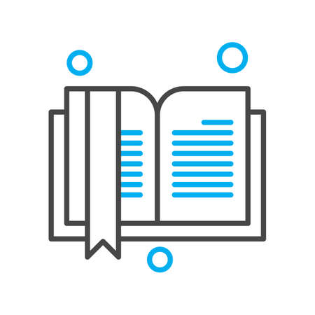 vector book mark Iconのイラスト素材