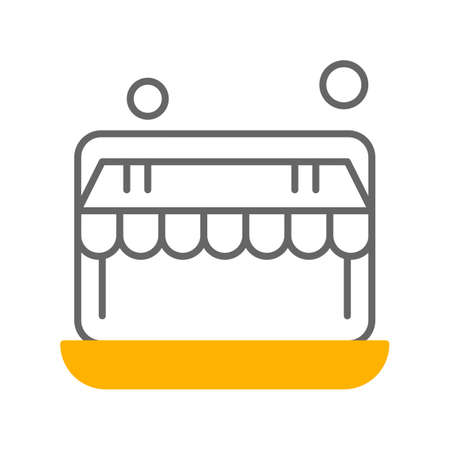 vector shop Iconのイラスト素材