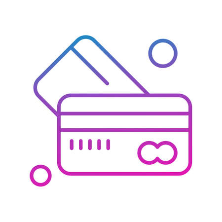 vector credit card Iconのイラスト素材