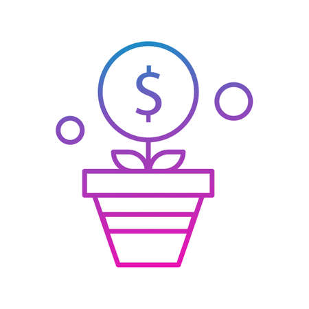 vector plant Iconのイラスト素材