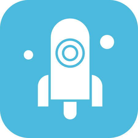 vector rocket Iconのイラスト素材