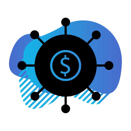 vector dollar Iconのイラスト素材