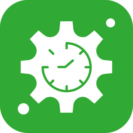 vector setting Iconのイラスト素材