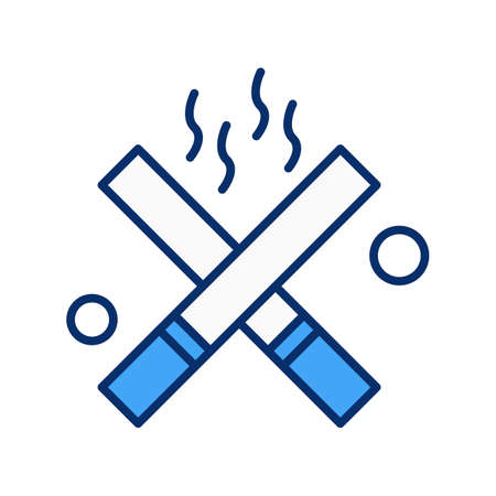 vector Cigarette Iconのイラスト素材