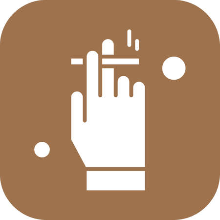 vector Cigarette Iconのイラスト素材
