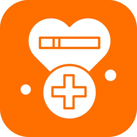 vector heart Iconのイラスト素材