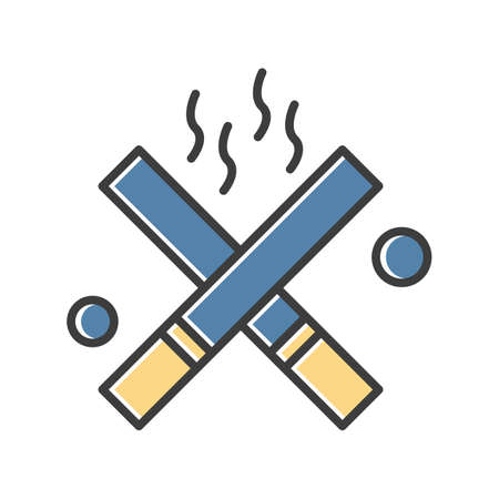 vector Cigarette Iconのイラスト素材
