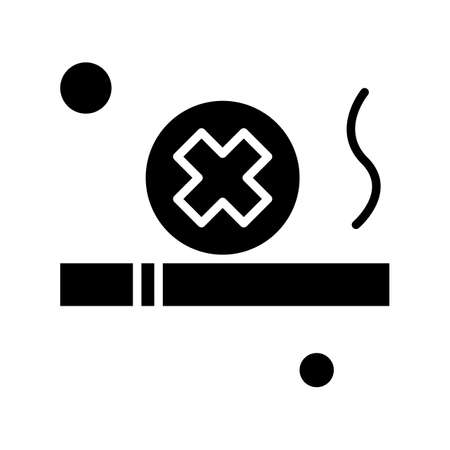 vector Cigarette Iconのイラスト素材
