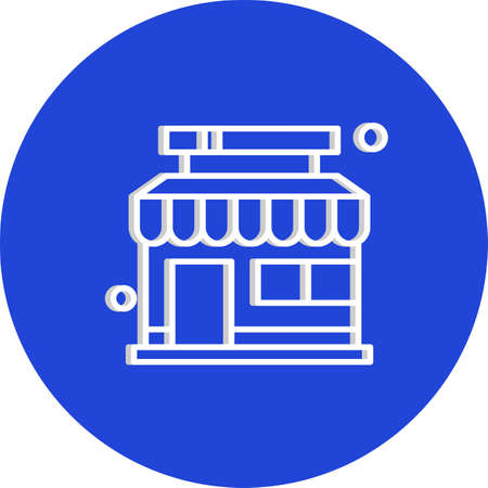 vector shop Iconのイラスト素材