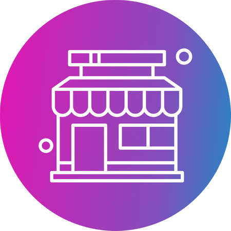 vector shop Iconのイラスト素材