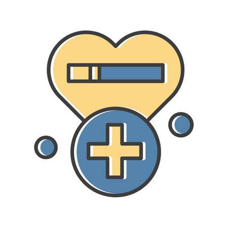 vector heart Iconのイラスト素材