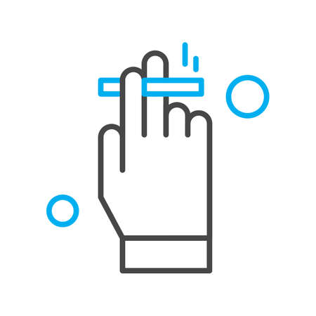 vector Cigarette Iconのイラスト素材