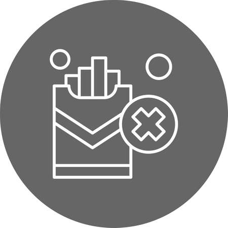 vector Cigarette Iconのイラスト素材