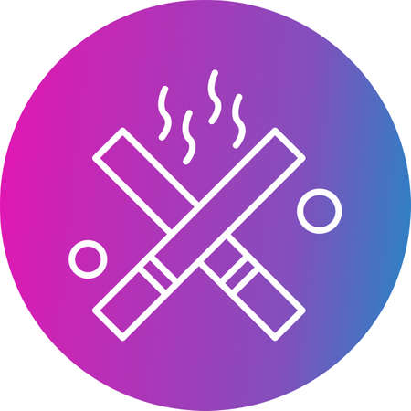 vector Cigarette Iconのイラスト素材