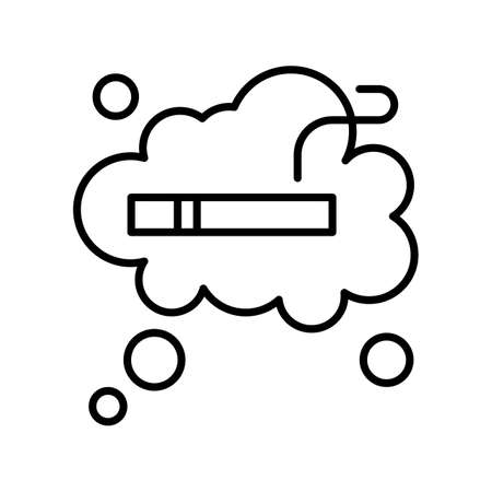 vector smoking Iconのイラスト素材