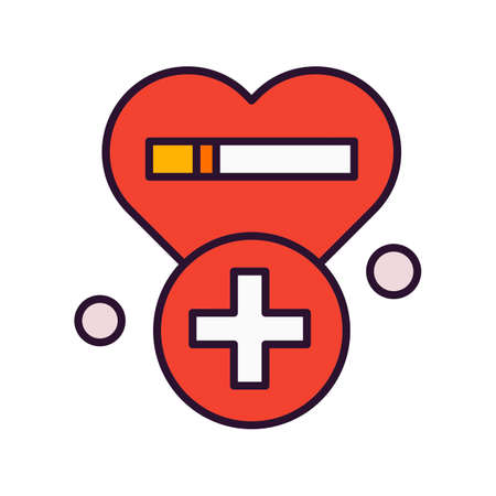 vector heart Iconのイラスト素材