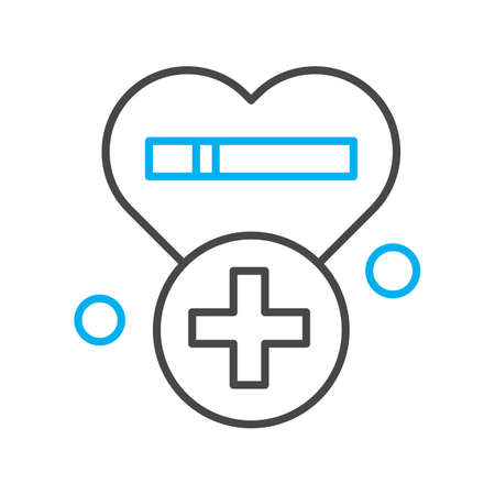 vector heart Iconのイラスト素材