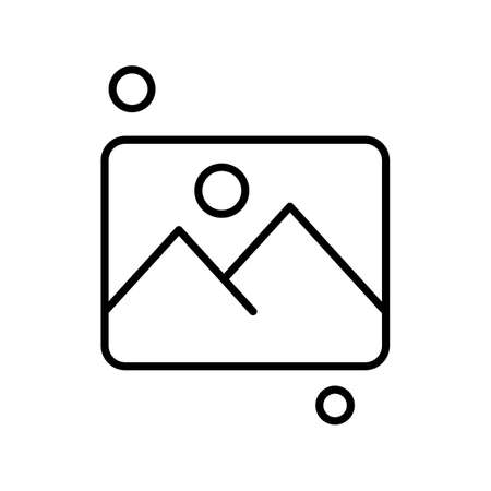 vector Gallery Iconのイラスト素材