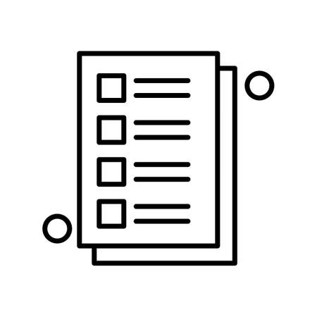 vector note Iconのイラスト素材