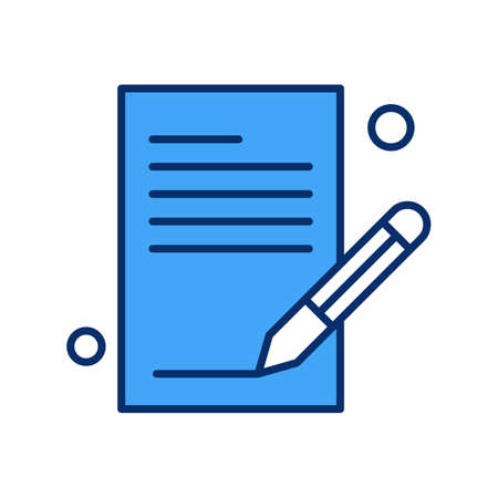 vector Note Iconのイラスト素材