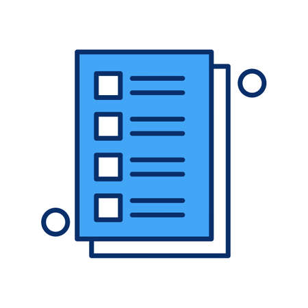 vector note Iconのイラスト素材