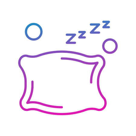 vector pillow Iconのイラスト素材