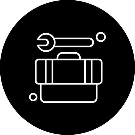 vector tool box Iconのイラスト素材