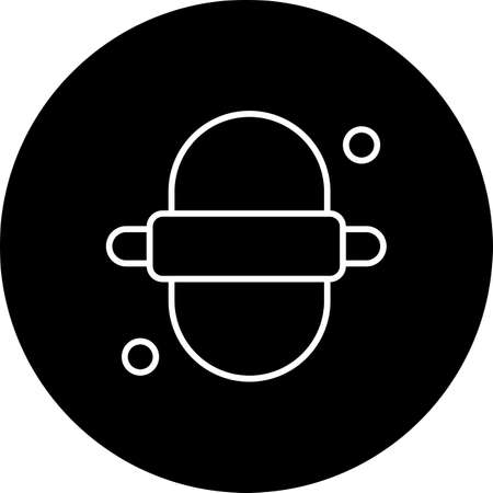 vector roti Iconのイラスト素材