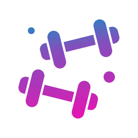 vector Dumble Iconのイラスト素材