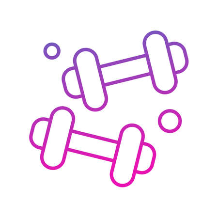 vector Dumble Iconのイラスト素材